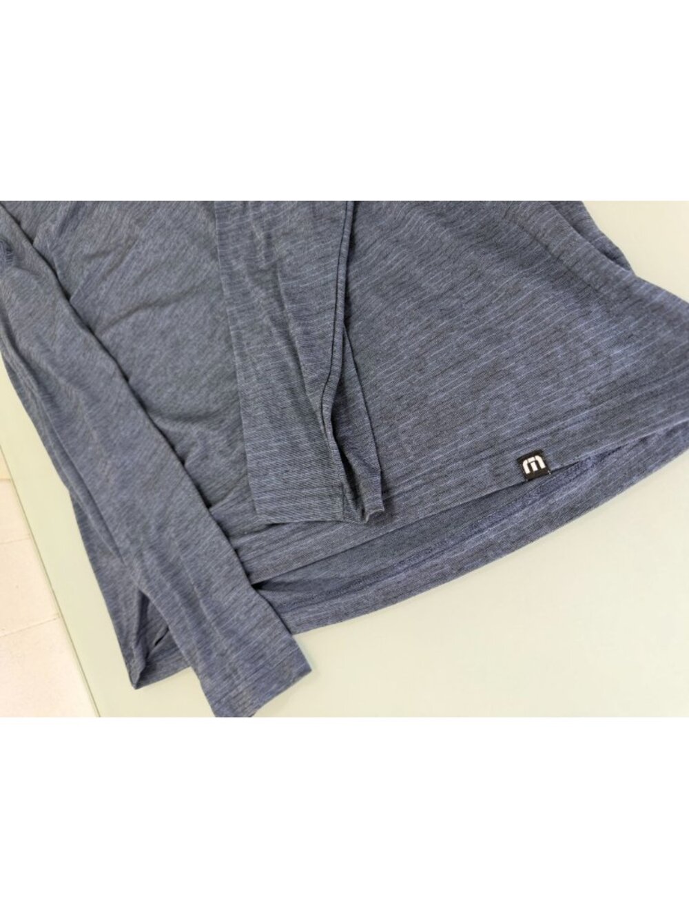 Travis Mathew Golf Pullover Shirt Mens L Quarter 1/4 Zip Performance Stretch - Picture 8 of 10